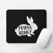 Ik ben de Mimi Bunny Pasen Grappig Pasen Moederdag Muismat (Met muis)