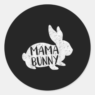 Ik ben de Mimi Bunny Pasen Grappig Pasen Moederdag Ronde Sticker