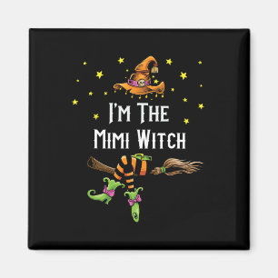 Ik ben de Mimi Heksen Halloween Matching Groepskos Magneet
