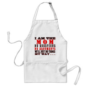 Ik ben de moeder standaard schort