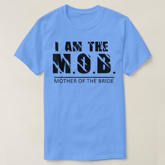Ik ben de moeder van de bruid Design767 T-shirt (Design voorkant)