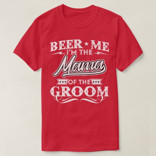 Ik ben de moeder van de bruindrenkerbier.. t-shirt (Design voorkant)