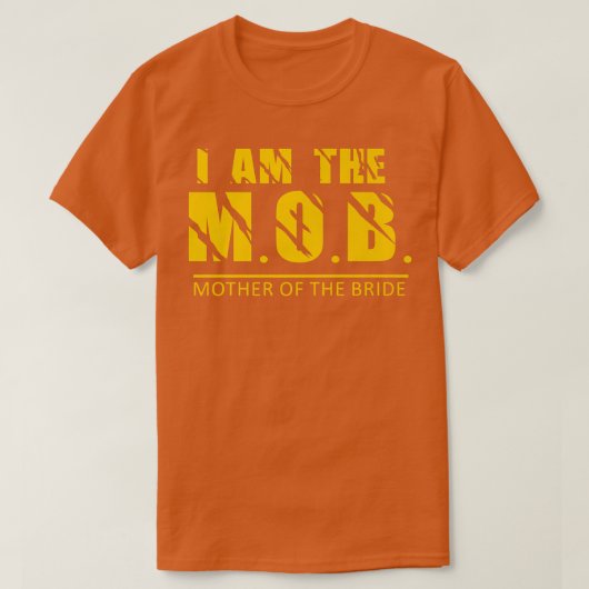 Ik ben de moeder van het Bride Design T-shirt (Design voorkant)
