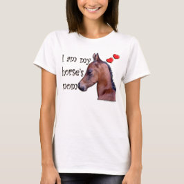 Ik ben de moeder van mijn paard t-shirt