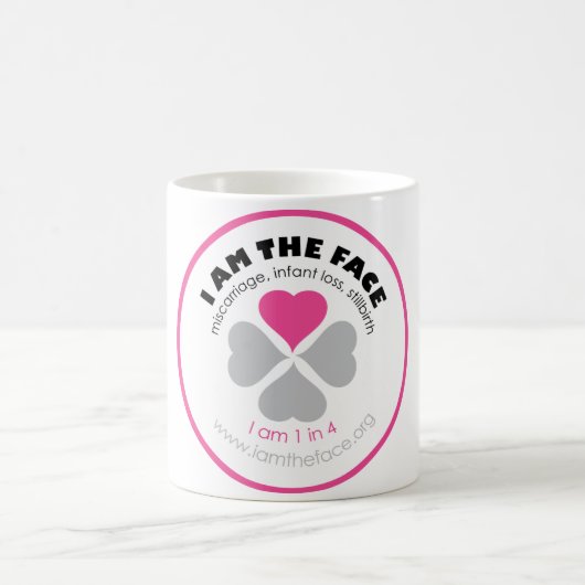 IK BEN DE Mok VAN DE Koffie VAN HET GEZICHT Pink (Center)