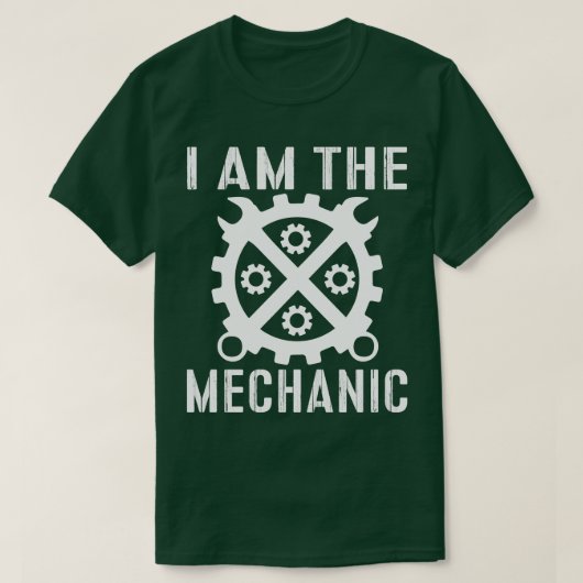 Ik ben de monteur t-shirt (Design voorkant)