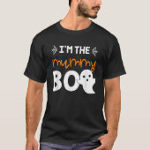 Ik ben de Mummy Boo Familie Kostuum Halloween PJs T-shirt (Voorkant)