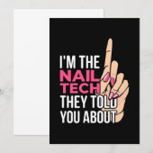 Ik Ben De Nagelstylist Kaart (Voorkant / Achterkant)