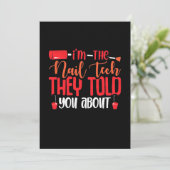 Ik Ben De Nagelstylist Kaart (Staand voorkant)