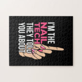 Ik ben de Nail Tech Legpuzzel (Horizontaal)