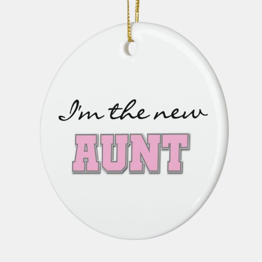 Ik ben de New Tunt Tshirts en Gifts Keramisch Ornament (Links)