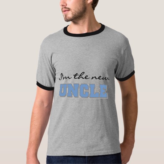Ik ben de nieuwe oom Tshirts en geschenken (Voorkant)