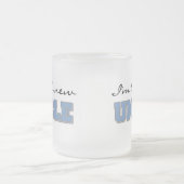 Ik ben de nieuwe oom Tshirts en geschenken Matglas Koffiemok (Center)