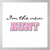 Ik ben de nieuwe tante Tshirts en geschenken
