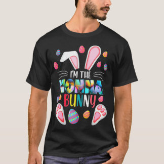 Ik ben de nonna Bunny Paasfamilie die me aanpast T-shirt