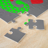 Ik ben de Nonna Elf Shirt kerstfamilie Elf Costu Legpuzzel (Zijkant)