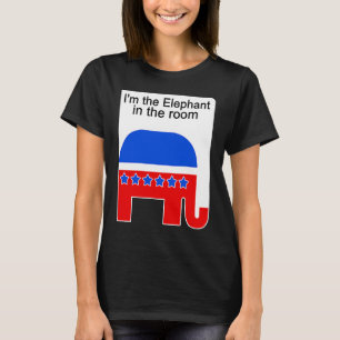 Ik ben de Olifant in de Kamer Republikeinse Politi T-shirt