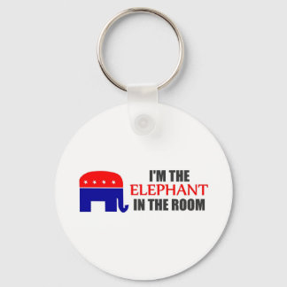 Ik ben de olifant in de zaal sleutelhanger
