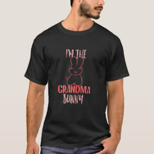 Ik ben de oma Bunny Grandmoeder Granny Ea T-shirt