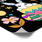 Ik ben de oma Bunny Happy Paasdag Vrouwen Rabbi Poster (Hoek)