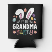 Ik ben de oma Bunny Paasfamilie Matching Blikjeskoeler (Voorkant)