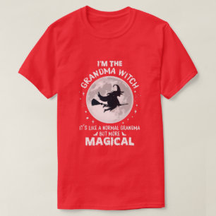 Ik ben de oma heks Funny Halloween Oma T-shirt