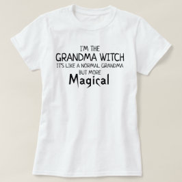 Ik ben de oma Witch Halloween T-shirt