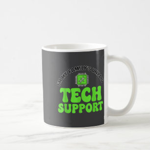 Ik ben de onbetaalde tech-supervisor van mijn fami koffiemok