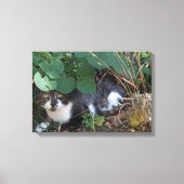 Ik ben de onzichtbare kat canvas afdruk (Voorkant)