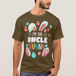Ik ben de oom Bunny Matching Family Easter Party T T-shirt