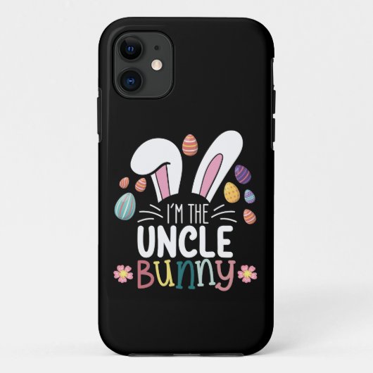 Ik ben de oom Bunny Paas familie Matching Case-Mate iPhone Case (Achterkant)
