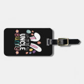 Ik ben de Oom Bunny Paasfamilie Matching Bagagelabel (Voorkant horizontaal)