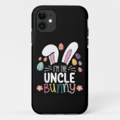 Ik ben de Oom Bunny Paasfamilie Matching Case-Mate iPhone Case (Achterkant)