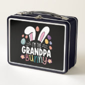 Ik ben de opa Bunny Paasfamilie Matching (Voorkant)