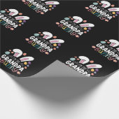 Ik ben de opa Bunny Paasfamilie Matching Cadeaupapier (Hoek)