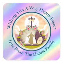 Ik ben de opstanding en het leven briefkaart