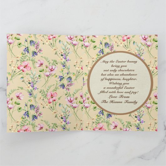 Ik ben de opstanding en het leven kaart (Binnen)