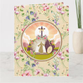 Ik ben de opstanding en het leven kaart (Voorkant)