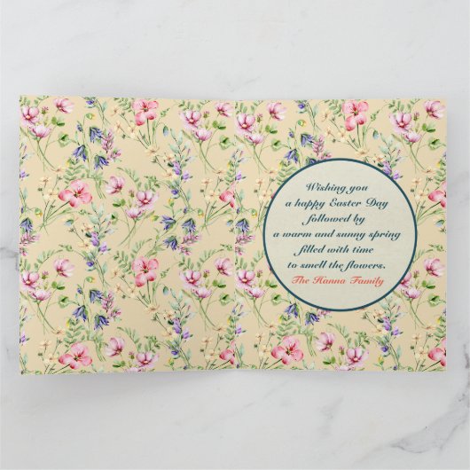 Ik ben de opstanding en het leven kaart (Binnen)