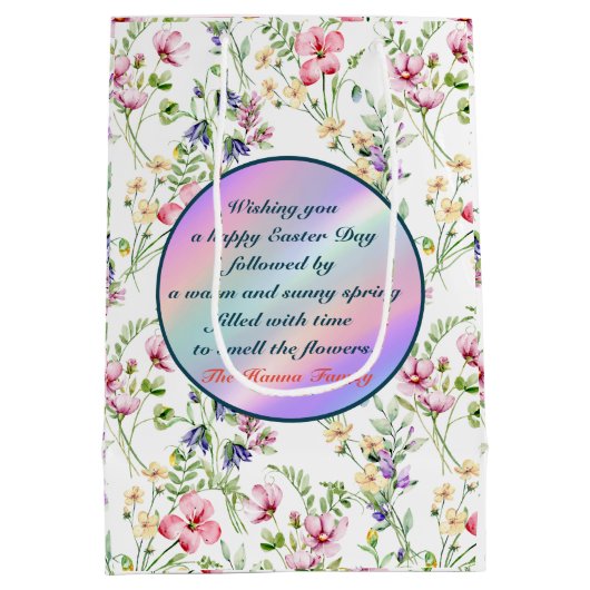 Ik ben de opstanding en het leven medium cadeauzakje (Achterkant)