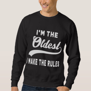 Ik ben de oudste Elf familie die grappige kerst aa Trui