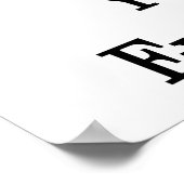 Ik ben de oudste leraar Wiskunde die je ooit zult  Poster (Hoek)