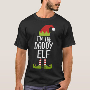 Ik ben de papa Elf Matching Christmas Family Tshir T-shirt