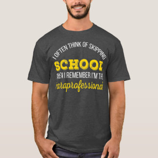 Ik ben de Paraprofessional Tshirt Gift Appreciatio