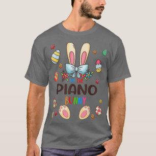 Ik ben de Piano Bunny Easter Day Matching Family E T-shirt