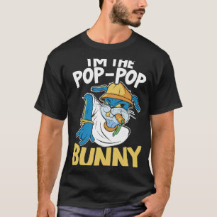 Ik ben de Pop Pop Bunny Rabbit Whisperer Animal Bu T-shirt