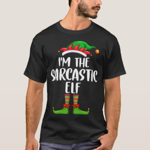 Ik ben de prinses ELF Kerstmis... Funny Elf Cost T-shirt