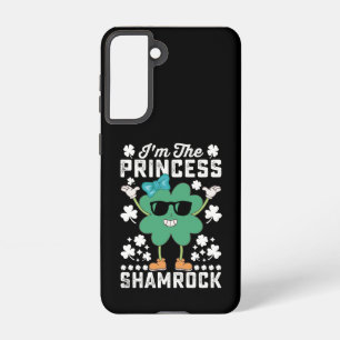 Ik ben de Prinses Shamrock St Patrick's Day Irish Samsung Galaxy Hoesje