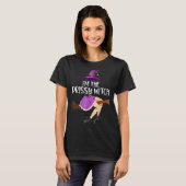 Ik ben de Prissy Witch Vrouwen Halloween Matching T-shirt (Voorkant volledig)
