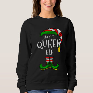 Ik ben de Queen Elf Groep Kerst Matching Familie Trui